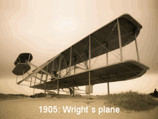 Slideshow about aircraft history